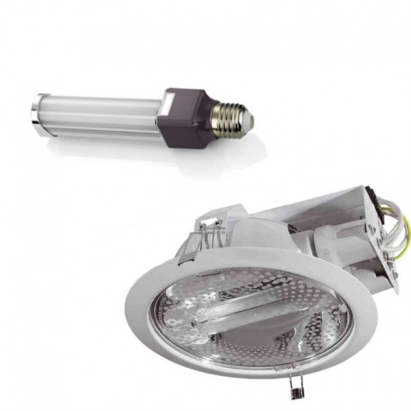 PLAFONIERA LED INCASSO  2X10W G24