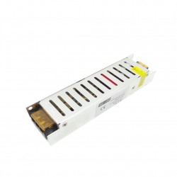 ALIMENTATORE ALLUMINIO. SLIM AC/DC ADAPTER 24V/100W TRIMMER