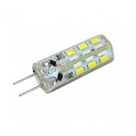 LAMPADA LED 2,5W SILICONE 12V DC G4 360°
