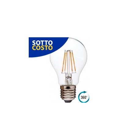 Lampadina Led a Filamento 8W E27 360°