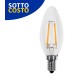 Lampadina LED a Filamento 4W E14 360°