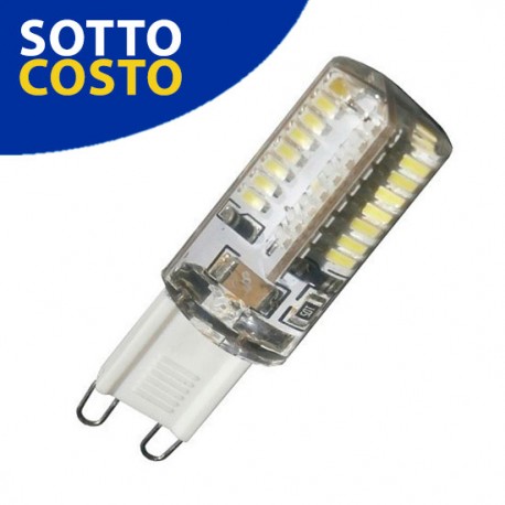 LAMPADA LED 6W SILICONE 360° G9