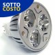 FARETTO LED 4W (3X1,3) MR16 12V