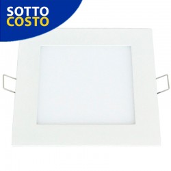PANNELLO LED QUADRATO SMD SLIM 9W