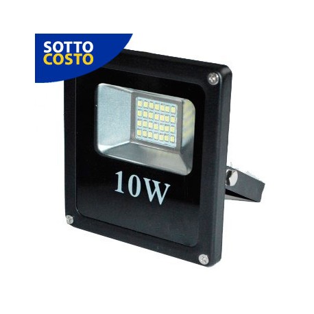 PROIETTORE LED SMD 10W SOTTILE