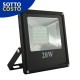 LED PROIETTORE 20W SMD SOTTILE 220VAC