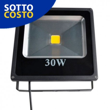 PROIETTORE LED COB 30W SOTTILE