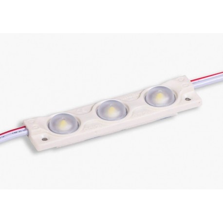 LED MODULI SMD5050-3CHIP BIANCO 12V IP65 (LENTE)