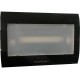 Segnapasso LED cassetta 503 con Lampada di EMERGENZA INTEGRATA - Luce Naturale COVER NERA