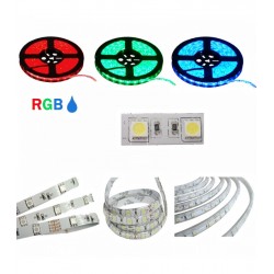 LED STRISCIA 5050-60LED/MT RGB 5mt 12V IP20 (NUDO)
